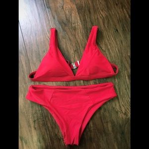 Padded Plunge Bikini top/bottom